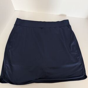 JCrew Navy Blue Golf/Tennis Skort NWT size L